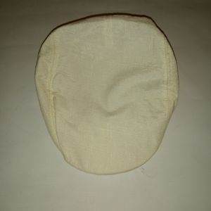 Westend linen driving cap